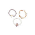 Fresh Seed Bead Flower Elastic Ring For Women view 5