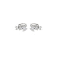 Korean Light Luxury Copper Zircon Heart Clip-on Earrings For Women No Piercing Cartilage Ear Cuffs view 5