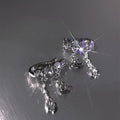 Light Luxury Copper Saturn Zircon Star Geometric Clip-on Earrings For Women view 4
