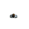 Tiger Eye Stone Oval Open Ring For Women, Geometric Light Luxury Index Finger Jewelry view 5