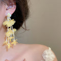 18K Gold Plated Silver Needle Round Crystal Sequin Stud Earrings Beach Resort Light Luxury Jewelry view 3