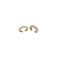 14K Gold Plated Square Zircon Open Ring For Women view 5