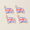 16x14mm 0.9g Gold Zinc Alloy Charm Pendant for DIY Necklace Bracelet Jewelry Making view 3