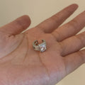 Sparkling Square Zircon Copper Clip-on Earrings Painless Geometric Ear Cuff For Women view 2
