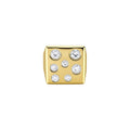 European Style Square Zircon Inlaid Open Ring For Women view 5