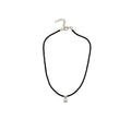 18K Gold Plated Crystal Flower Simulated Pearl Necklace Vintage Old Money Collarbone Jewelry view 5