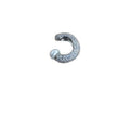 Minimalist Zircon Faux Pearl Round Clip-on Earrings For Women, Light Luxury Geometric Ear Cuffs view 5