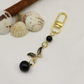 Metal Butterfly Bell Keychain Bag Charm view 6