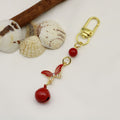 Metal Butterfly Bell Keychain Bag Charm view 5