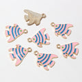 19x18mm 1.2g Gold Zinc Alloy Charm Pendant for DIY Necklace Bracelet Jewelry Making view 2