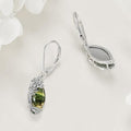 3D Hollow Vine Leaf Teardrop Earrings For Women, Fashion Vintage Niche Design Dangle Ear Jewelry view 3