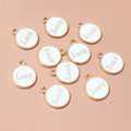 15x12mm 0.8g Zinc Alloy Charm Pendant for DIY Necklace Bracelet Jewelry Making view 4