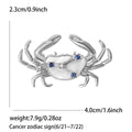 Alloy Zodiac Constellation Lapel Pin For Unisex Clothing Decoration Brooch view 9