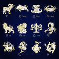 Alloy Zodiac Constellation Lapel Pin For Unisex Clothing Decoration Brooch view 1