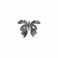 Sweet Cool Enamel Butterfly Wrinkle Open Ring For Women view 5
