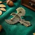Metal Alloy Enamel Rhinestone Bird Brooch For Coats And Gifts view 3