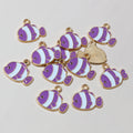 15x14mm 0.7g Gold Zinc Alloy Charm Pendant for DIY Necklace Bracelet Jewelry Making view 2
