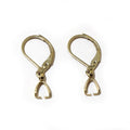 Stainless Steel French Earring Hooks With Pinch Bails For DIY Pendant Jewelry Findings Earrings view 4