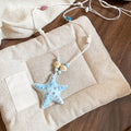 Sweet Vacation Style Ceramic Starfish Sweater Necklace For Women, Minimalist Light Luxury Collarbone Chain view 4