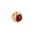 Luxury Vintage Resin Open Ring Retro Palace Style Geometric Round Index Finger Jewelry for Women view 5