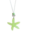 Blue Resin Starfish Sweater Necklace For Women, Beach Vacation Style Casual Elegant Pendant view 5