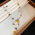 Bohemian Alloy Starfish Shell Necklace Light Luxury Beach Vacation Collarbone Chain view 2