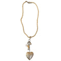 Old Money Style Alloy Heart Pendant Rope Necklace For Women Casual Sweet Cool Clavicle Chain view 5