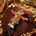 Metal Alloy Scarecrow Brooch Pin For Suit And Fashion Decoration view 3