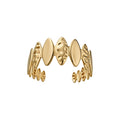 Western Style Iron Irregular Open Cuff Bangle Bold Fashion Statement Wrist Jewelry view 5