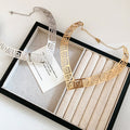 Iron Metal Open Collar Heart Choker Necklace For Women Old Money Vintage Statement Jewelry view 4