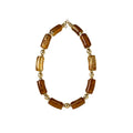 Vintage Maillard Style Oval Acrylic Geometric Pendant Necklace Light Luxury Collarbone Choker view 5
