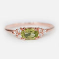 Minimalist Light Luxury Korean Ring For Women, Elegant Engagement Wedding Single Finger Ring view 2