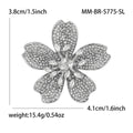 Alloy Sakura Flower Brooch For Elegant Fashion Clothing Accessories view 5