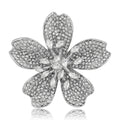 Alloy Sakura Flower Brooch For Elegant Fashion Clothing Accessories view 2