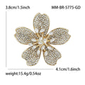 Alloy Sakura Flower Brooch For Elegant Fashion Clothing Accessories view 6