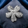 Alloy Sakura Flower Brooch For Elegant Fashion Clothing Accessories view 4