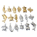 Gold Zinc Alloy Charm Pendant No.134264 for DIY Necklace Bracelet Jewelry Making view 1