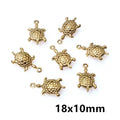 Gold Zinc Alloy Charm Pendant No.134264 for DIY Necklace Bracelet Jewelry Making view 3