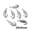Gold Zinc Alloy Charm Pendant No.134264 for DIY Necklace Bracelet Jewelry Making view 2