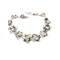 Vintage Lace Crystal Bead Flower Choker Necklace Sweet Pastoral Collarbone Jewelry view 5