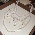 Old Money Faux Pearl Seashell Pendant Necklace For Women Summer Ocean Vacation Collarbone Jewelry view 4