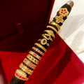 Vintage Luxury Rhinestone Open Ring With Palace Style For Women view 2
