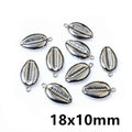 Gold Zinc Alloy Charm Pendant for DIY Necklace Bracelet Jewelry Making view 4