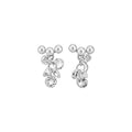 French Vintage Flower Faux Pearl Tassel Drop Earrings Geometric OL Style Sweet Statement Jewelry view 5