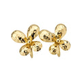 2026 New European American Statement Iron Metal Flower Stud Earrings For Women view 5