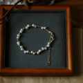 French Vintage Freshwater Pearl Beaded Bracelet Elegant Everyday Light Luxury Jewelry view 3
