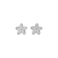 Light Luxury Copper Zircon Butterfly Leaf Flower Stud Earrings Bracelet Ring Jewelry Set view 5