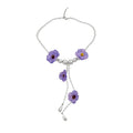 Spring Floral Faux Pearl Necklace Sweet Pastoral Collarbone Chain 2026 New Niche Design view 5