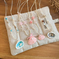 Sweet Holiday Shell Beaded Animal Charm Necklace For Women Vacation Beach Collarbone Jewelry view 4