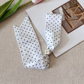 Elegant Oil Painting Floral Cloth Scarf Necklace For Women Old Money Summer Accessory view 5